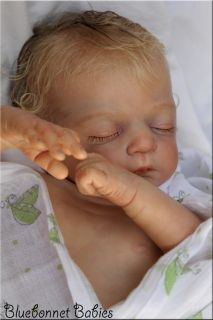 New ❀bluebonnet Babies❀ Reborn Baby "Lilian"Newborn Girl Gudrun Legler⚡sold Out⚡