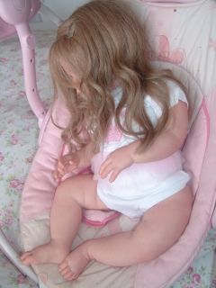 Reborn Arianna Tatiana Fake Baby Toddler Lifelike Doll Reva Schick Lifelike WOW