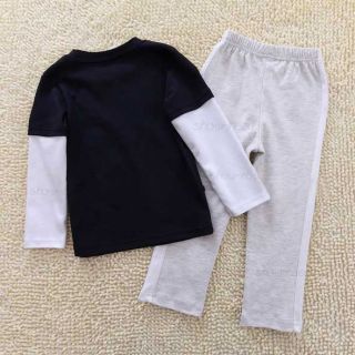 A3285 Baby Boys Kid Toddler Top Sweater Pants Casual Clothing Set Outfit 0 5Y