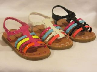 Girl Dress Sandals Multi Colored NY36 Toddler Dress Shoes Pageant Party Shoes