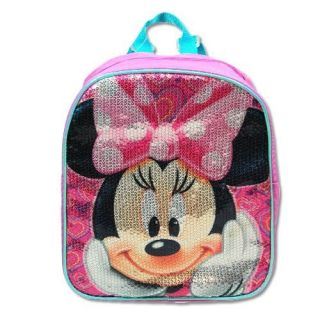 Disney Minnie Mouse 10" Toddler Backpack Sequin