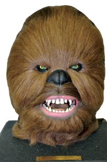 Star Wars Chewbacca Adult Collector's Head Prop Collector Item Decor Wookie
