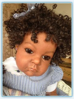 Reborn Ethnic Baby Girl Doll Tatiana Reva Schick Toddler OOAK Sweet Princess