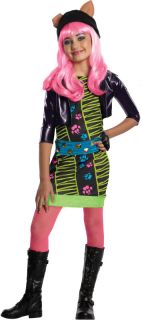 Girls Child Monster High School 13 Wishes Howleen Wolf Costume Outfit