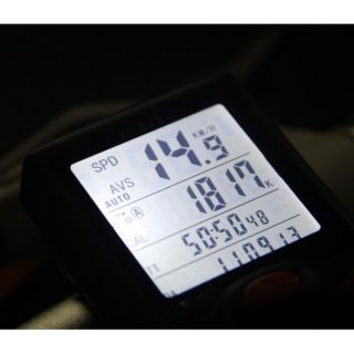 Wireless Bike Computer LED Odometer Speedometer