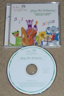 Baby Einstein Music Box Orchestra CD 2005 A Concert for Little Ears 050086132171