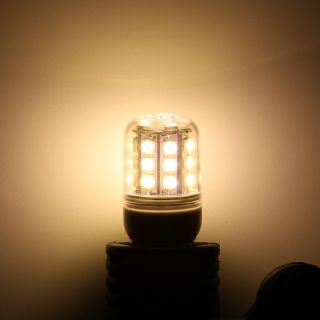 G9 E14 E27 220V Warm White White SMD 5050 30 LED Spot Corn Light Bulb Lamp Cover