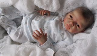 Beautiful Reborn Baby Boy Doll Chicklet Sam's Reborn Nursery Limited Ed