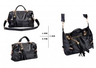 Fashion Womens Serpentine Portable Retro Totes Shoulder Messenger Bag Handbag