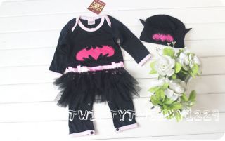 Baby Party Fancy Dress Outfit Romper Costume Superman Batman Boys Girls 0 15M