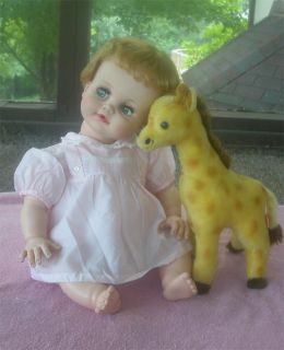 Vintage Flirty Eyed Madame Alexander Baby Genius Doll