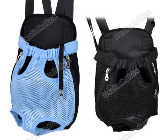 Nylon Pet Dog Carrier Backpack Net Bag Any Legs Out Front Style Durable New