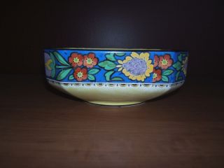 Antique Vintage Hand Painted English Early 20th Century Bowl Victorian Numbered