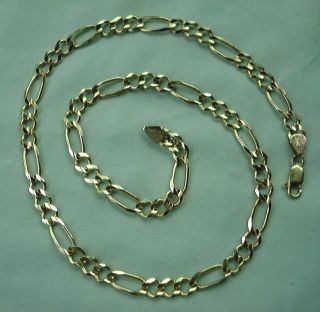 Vintage Estate Jewelry 14k 14kt Yellow Gold Link Chain Necklace 27g not Scrap