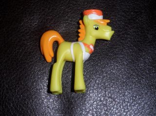 MLP My Little Pony 2 5 inch Loose Figure Mr Carrot Cake Cake Family in Hand