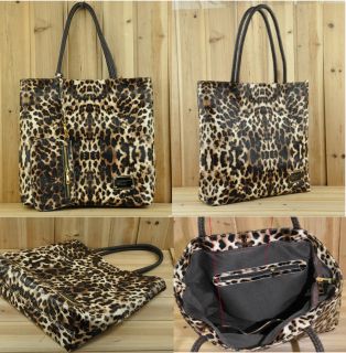 New Fashion Women Leopard Grain Print Design Handbag Single Shoulder Tote Bag