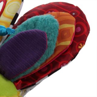 Lamaze Jacques Peacock Cute Baby Developmental Funny Car Hanging Bed Bell Toy