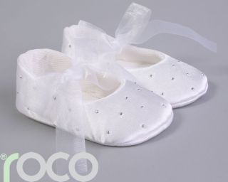 Baby Girls White Shoes Girls Christening Shoes Childrens Bridesmaid Shoes