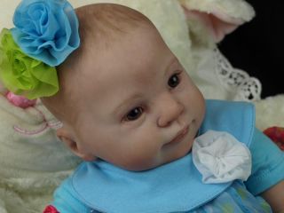 Reborn Baby OOAK Donna RuBert Holly Newborn Infant Girl Doll