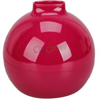 New Fashionable Round Bomb Shape Tissue Paper Box Holder Plastic with Many Color