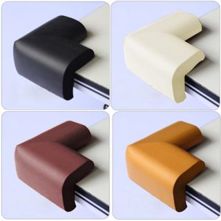 4 x Soft Baby Safety Corner Edge Cushion Desk Table Cover Protector Pads Child