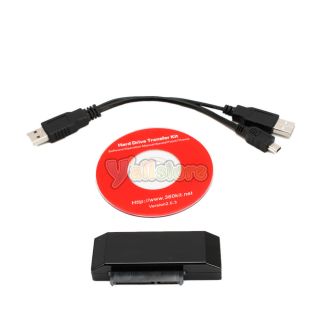 USB Hard Drive Data Transfer Cable Receiver Adapter CD for Xbox 360 Slim New