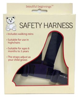 Baby Toddler Safety Harness with Reins Adjustable Straps Highchair Stroller