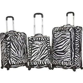 Rockland Luggage 3 Piece Monte Carlo Spinner Luggage