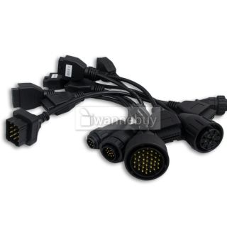 Full Set Truck Cables Adaptors for Autocom CDP Pro Diagnostic Interface Scanner