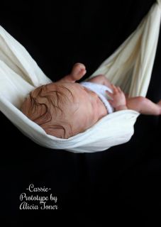 Reborn Prototype 1 Lifelike Baby Girl Cassie by Alicia Toner Baby Art