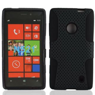For Nokia Lumia 520 Cover Apex Dual Hybrid Double Layer Protector Case