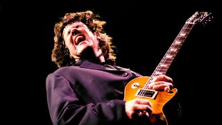 2013 Gibson Gary Moore Les Paul Standard Lemon Burst Flame Guitar More Tribute