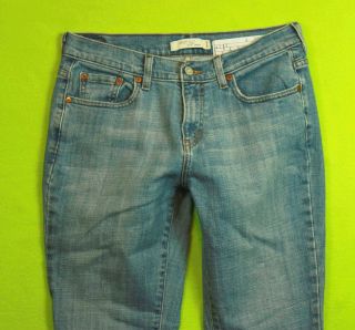 Levi's 515 Bootcut Sz 6 Womens Blue Jeans Denim Pants Stretch FU40