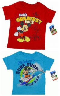 Boys Official Mickey Mouse Pals T Shirt Top 12 Months 2 Years