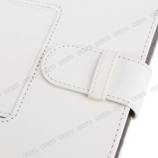 Leather Case Cover for Samsung Galaxy Tab 8 9 Tablet P7300 P7310 P7320T White