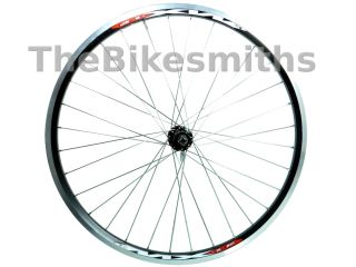 Shimano MACH1 MX 26" Black Doublewall Cassette Rear Wheel Mountain Bike DT Spoke