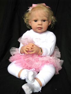 Reborn Baby Doll Toddler "Louise" by Jannie de Lange Now "Isabella"