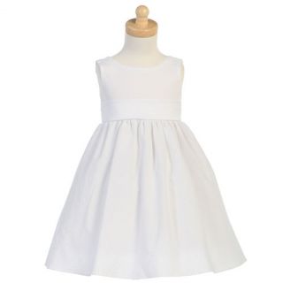 Lito Toddler Girls White Size 3T Seersucker Stripe Easter Dress