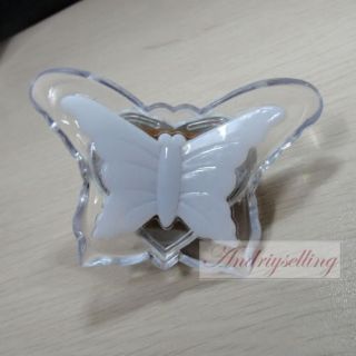 Romantic LED Colorful Butterfly Bedside Night Light Baby Kid Nursery Room Decor