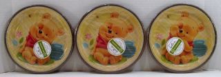 Baby Winnie Pooh Shower Banner 24 Dinner Dessert Plates