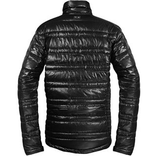 Mens Black Leather Jacket Size M