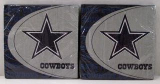 Dallas Cowboys NFL Party Set 32 Paper Plates Napkins