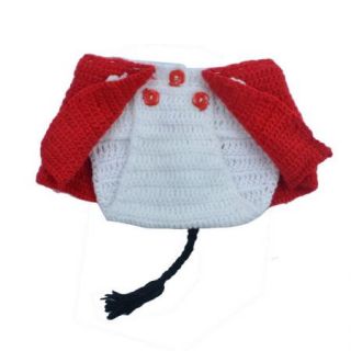 Baby Girls Boy Newborn 9M Knit Crochet Minnie Clothes Photo Prop Outfits Infant