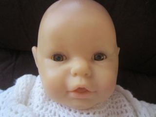 Very Large Berjusa Baby Doll in Pretty Knit Clothing 22" Big Head Baby