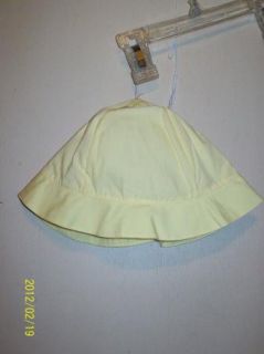 First Impressions Infant Girls 3 PC Ruffled Dress Set Pale Banana 18M