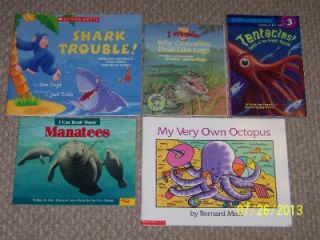 21 Science Nature Sea Life Animals Fish Children's Picture Books Suzanne Tate