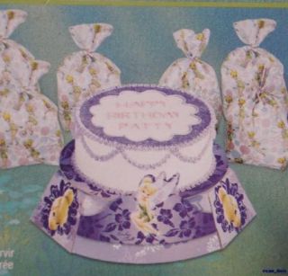 Wilton Cake Stand w Serving Knife Disney Tinker Bell 363 Birthday Party New