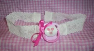 Adult Sissy Baby Strap on Time Out Pacifier Pink Disney