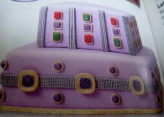 New Wilton Cake Decorating Gum Paste and Fondant Silicone Mold Jewelry Theme