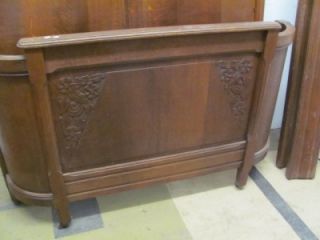 French Antique Country Oak Bedroom Set Beds 04BE470